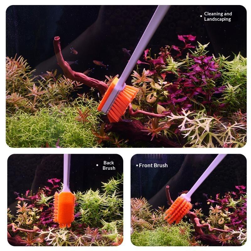 Planted Aquarium Algae Remover - Spazzola per la pulizia dell'acquario MK3,