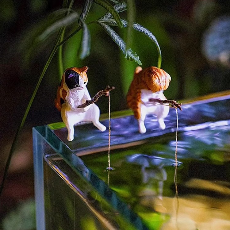 Mini Ornamento a Forma di Gatt - Aquarium Planet recensione e prezzo