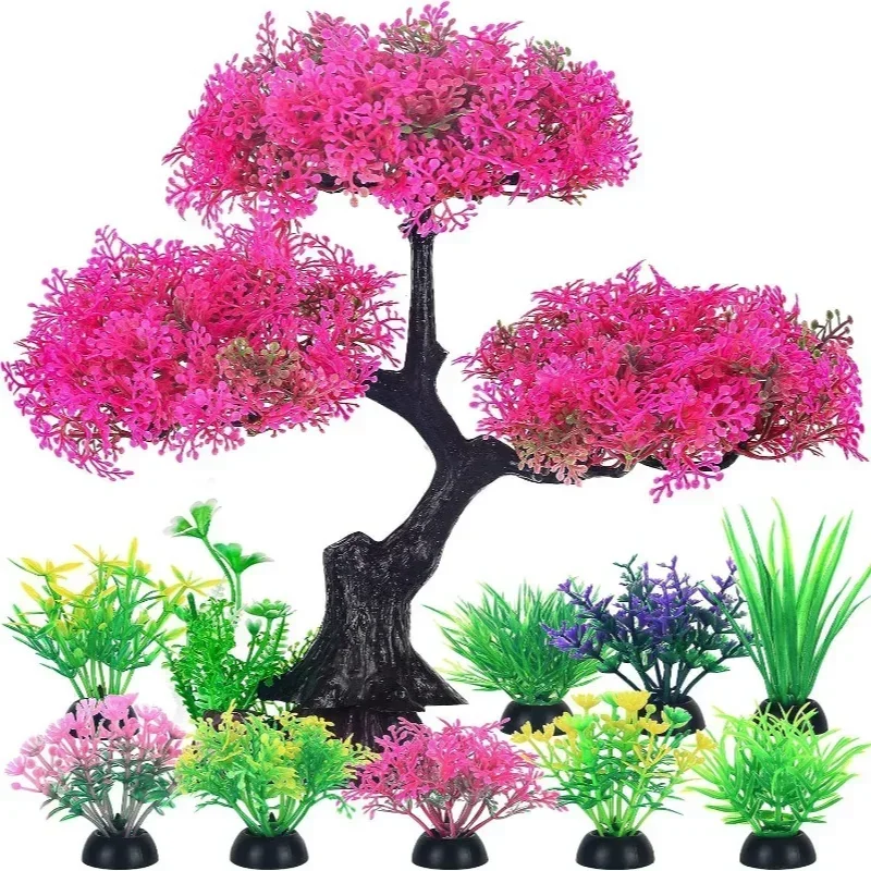 1 set di piante artificiali in - Planted Aquarium For Goldfish recensione e prezzo