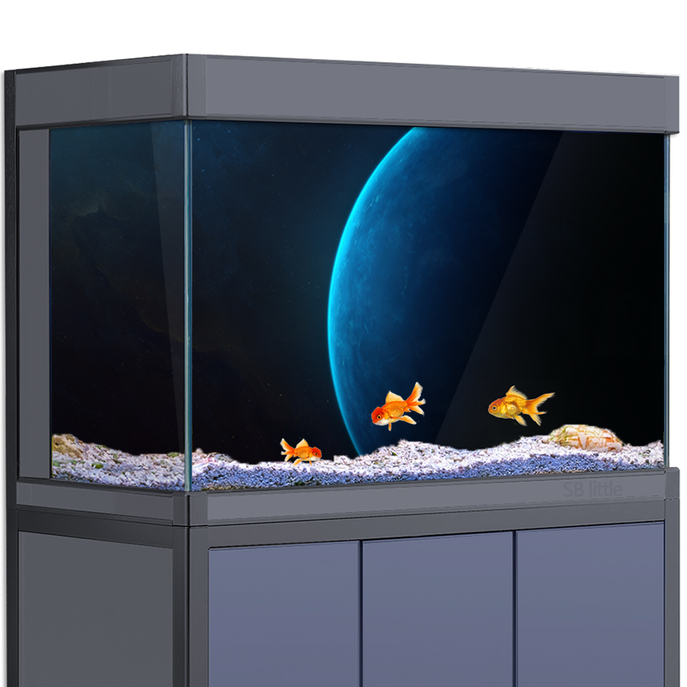 Adesivo per sfondo acquario -  - Aquarium Planet recensione e prezzo
