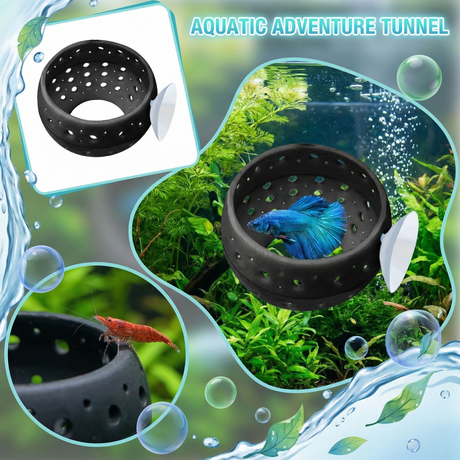 Tunnel Nascondiglio a Bulbo pe - Aquarium Planet recensione e prezzo