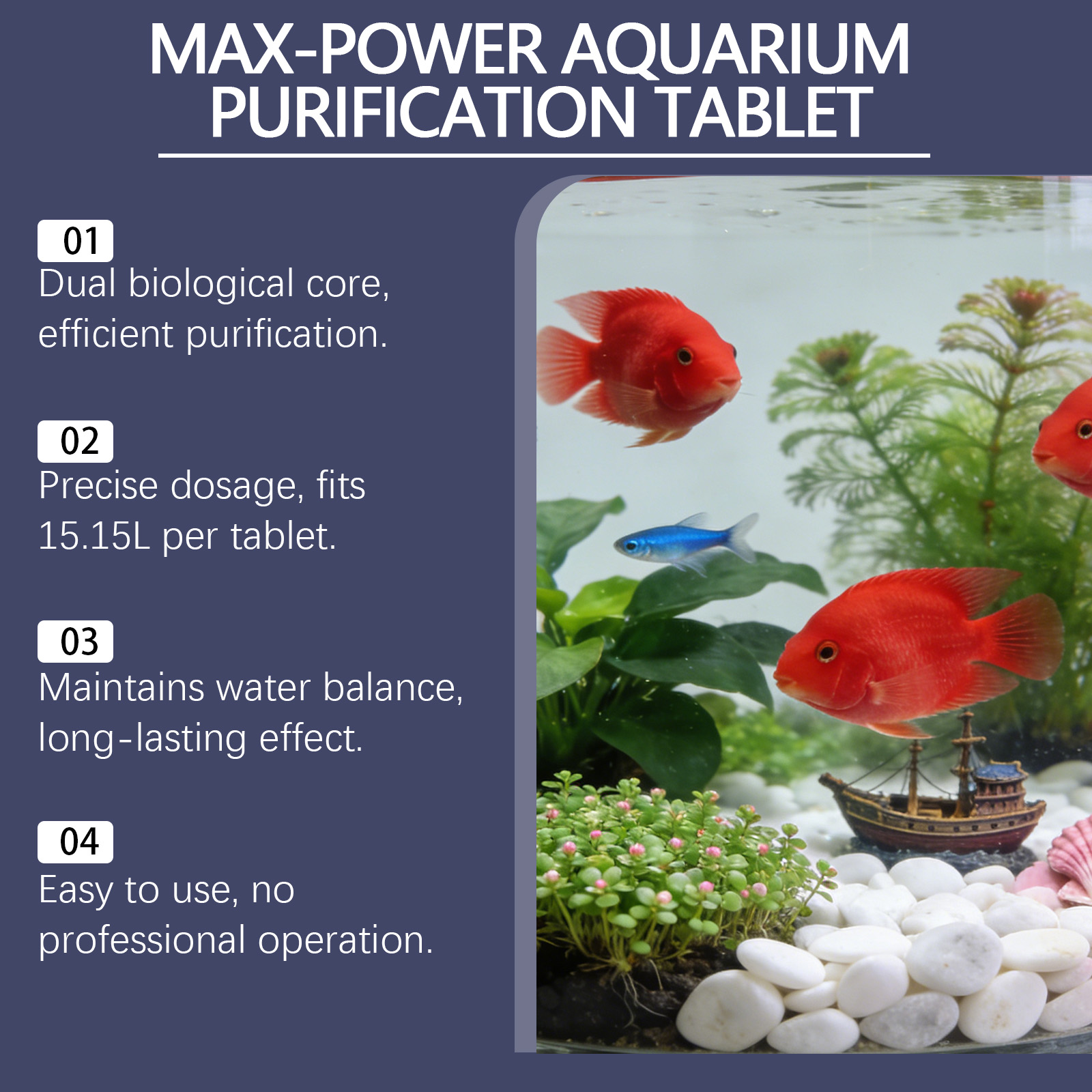 Pastiglie Rimuovi Alghe per Ac - Planted Aquarium Algae Remover recensione e prezzo